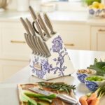 Juego de cuchillos de cocina con bloque Cuisinart C77SS-15PKCA Caskata acero inoxidable mango hueco 15 piezas