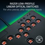 Controlador Arcade Razer Kitsune RZ06-05020100-R3U1 para PS5 y PC interruptores ópticos bajo perfil RGB placa superior d