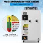 Chiller Enfriador de Agua Industrial SXYCMY CW6000 15 Litros 0.73 HP para Máquina de Grabado y Corte Láser CO2 9125 BTU