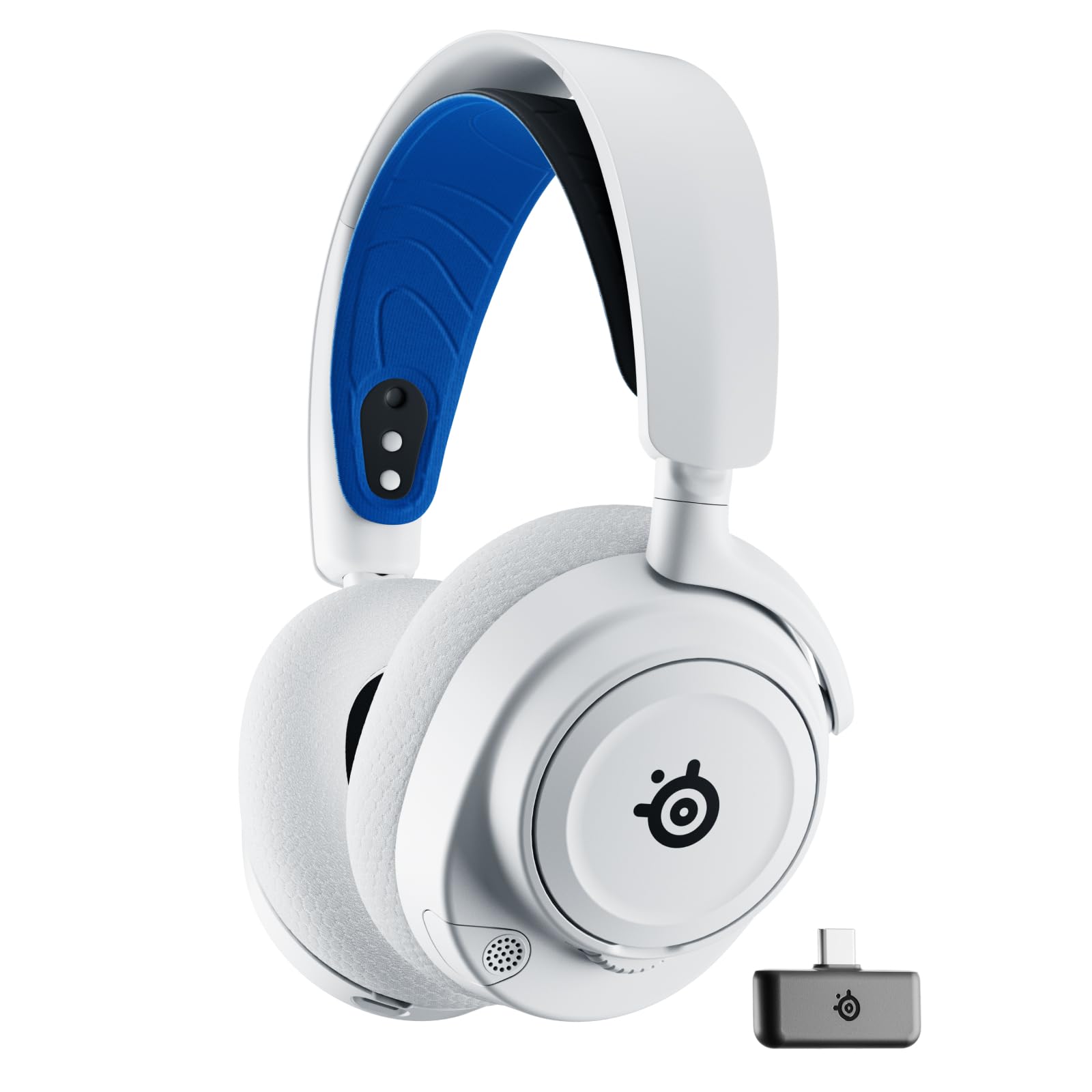 Version 1.0.0 Audífonos gaming inalámbricos SteelSeries Arctis Nova 7P 61561 2.4GHz Bluetooth 38 horas batería USB-C micrófono IA para