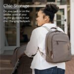 UPPAbaby Mochila cambiadora/Múltiples compartimentos de almacenamiento/Accesorio de correa para cochecito/Aislador de bo