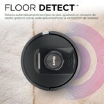 Robot aspiradora SharkNinja PowerDetect AV2820S base autovaciante HEPA NeverStuck 30 días capacidad DirtDetect alfombras