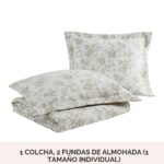 Juego de edredón Laura Ashley Revman USHSA91264468 King algodón floral reversible peso medio todo el año certificado Oek