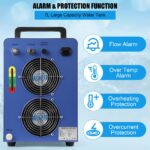Chiller enfriador de agua industrial GARVEE CW5000 sistema de refrigeración 7L 1.14HP para máquina de grabado y corte lá