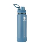 Termo Botella de Agua Takeya Actives de Acero Inoxidable con Tapa de Boquilla 32oz 24oz Color Piedra Azul