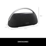 Harman Kardon Go + Play 3: altavoz Bluetooth portátil con sonido superior y 8 horas de reproducción, carga USB, autoajus