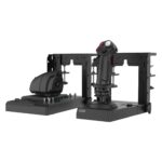 Sistema de control de vuelo HOTAS con soporte HORI HPC-045U para PC joystick acelerador doble simulador vuelo Windows 10