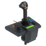 Sistema de Control de Vehículo Agrícola HORI HPC-043U Volante 35 cm con Panel de Control y Pedales para Farming Simulato
