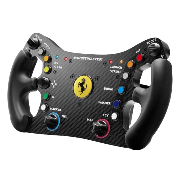 Módulo de volante Thrustmaster Ferrari 488 GT3 4060263 réplica escala 1:1 11 botones 4 codificadores compatible PS5 Xbox