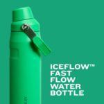 Termo Botella de Agua Deportiva Stanley IceFlow 100000003390 Acero Inoxidable 50oz 1.4 Litros Boquilla de Flujo Rápido N
