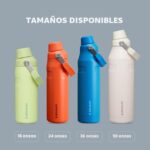 Termo Botella de Agua Deportiva Stanley IceFlow 100000003390 Acero Inoxidable 50oz 1.4 Litros Boquilla de Flujo Rápido N