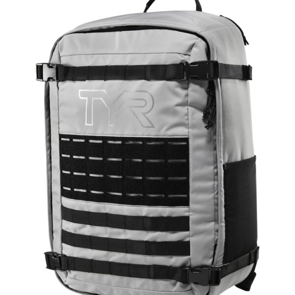 Bolsa de entrenamiento TYR Mission LBMSSN color gris para gimnasio y deporte