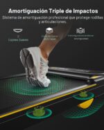 Caminadora plegable 2 en 1 UREVO Strol 2E URTM030 bajo escritorio y de pie mango de seguridad pantalla LED doble conexió