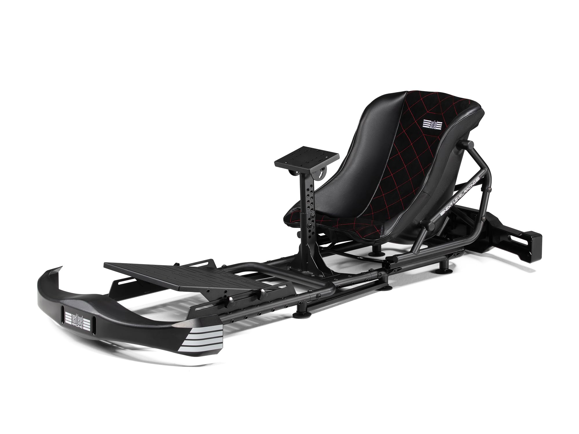 Version 1.0.0 Cockpit simulador de kart Next Level Racing NLR-S034 Go Kart Plus talla grande negro para simulación de carreras