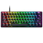 Teclado Gaming Razer Huntsman V3 Pro Mini RZ03-04990200-R3U1 60% interruptores ópticos analógicos Snap Tap teclas PBT