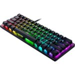 Teclado Gaming Razer Huntsman V3 Pro Mini RZ03-04990200-R3U1 60% interruptores ópticos analógicos Snap Tap teclas PBT