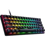 Teclado Gaming Razer Huntsman V3 Pro Mini RZ03-04990200-R3U1 60% interruptores ópticos analógicos Snap Tap teclas PBT