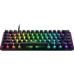Teclado Gaming Razer Huntsman V3 Pro Mini RZ03-04990200-R3U1 60% interruptores ópticos analógicos Snap Tap teclas PBT