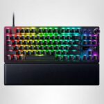 Teclado Gaming Razer Huntsman V3 Pro Mini RZ03-04990200-R3U1 60% interruptores ópticos analógicos Snap Tap teclas PBT