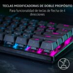Teclado Gaming Razer Huntsman V3 Pro Mini RZ03-04990200-R3U1 60% interruptores ópticos analógicos Snap Tap teclas PBT