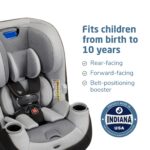 Maxi-Cosi Pria Chill - Asiento convertible todo en uno para automóvil, tecnología de ventilador VentMax, arnés QuikFit,