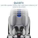 Maxi-Cosi Pria Chill - Asiento convertible todo en uno para automóvil, tecnología de ventilador VentMax, arnés QuikFit,