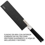 Babish - Juego de cuchillos de cocina de 14 piezas con filo completo forjado – Acero alemán de alta carbono 1.4116 con f