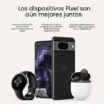 Smartphone Google Pixel 8 G9BQD 128GB Android cámara Pixel avanzada batería 24 horas color obsidiana