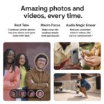 Smartphone Google Pixel 8 G9BQD 128GB Android cámara Pixel avanzada batería 24 horas color obsidiana