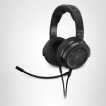 Auriculares con cable Corsair Virtuoso PRO CA-9011370-NA respaldo abierto para juegos controladores grafeno 50 mm micróf