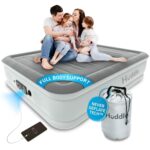 Cama de aire doble bomba Huddle 5060990376726 autoinflada antidesinflado tamano Queen altura elevada