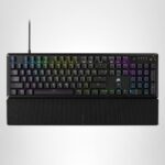 Teclado Mecánico Corsair K70 Core RGB CH-910981E-NA con Cable Interruptores Lineales MLX Red Prelubricados Teclas ABS Do