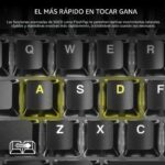 Teclado Mecánico Corsair K70 Core RGB CH-910981E-NA con Cable Interruptores Lineales MLX Red Prelubricados Teclas ABS Do