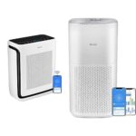 Paquete Purificadores de Aire LEVOIT Vital 200S y Core 600S con Monitor de Calidad para Habitación Grande Blanco