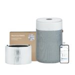 Purificador de Aire Blueair Blue Pure 211i Max con Filtro F2MAX HEPASilent cobertura 1524 pies cuadrados 23 a 53 dB