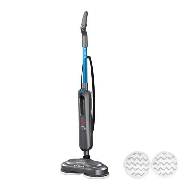 Trapeador Vapor Paños Giratorios BISSELL SpinWave SmartSteam 3897A Pantalla LED