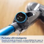 Trapeador Vapor Paños Giratorios BISSELL SpinWave SmartSteam 3897A Pantalla LED