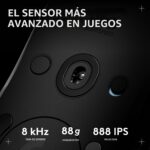 Mouse Inalámbrico para Juegos Logitech G PRO 2 Lightspeed 910-007246 Sensor HERO 2 44K DPI Botones Laterales Magnéticos