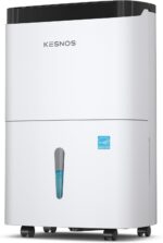 Deshumidificador Kesnos YDA-120 120 Pintas Energy Star Sótano y Hogar 6500 ft²