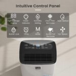 Deshumidificador Energy Star Yaufey JD025Q-80 80 pintas compresor inteligente cobertura 5000 pies cuadrados para sótano