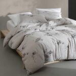 Calvin Klein Aquarelle Floral Revman International USHSA51277343 juego de edredon King gris estampado floral certificado