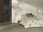 Calvin Klein Aquarelle Floral Revman International USHSA51277343 juego de edredon King gris estampado floral certificado