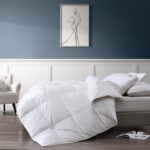 Edredón de plumón de pato blanco Hotel Grand Blue Ridge Home Fashions 015013 500 hilos 600 poder de relleno 100% algodón