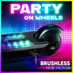 Razor Sonic Glow Scooter eléctrico negro con luces LED y altavoz inalámbrico Bluetooth,