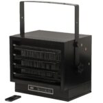 Calentador Eléctrico de Techo SPOFLYINN PHO_112U 6400W/7500W (21843–25591 BTU), 2 Ajustes de Calor, Pantalla LED, Contro