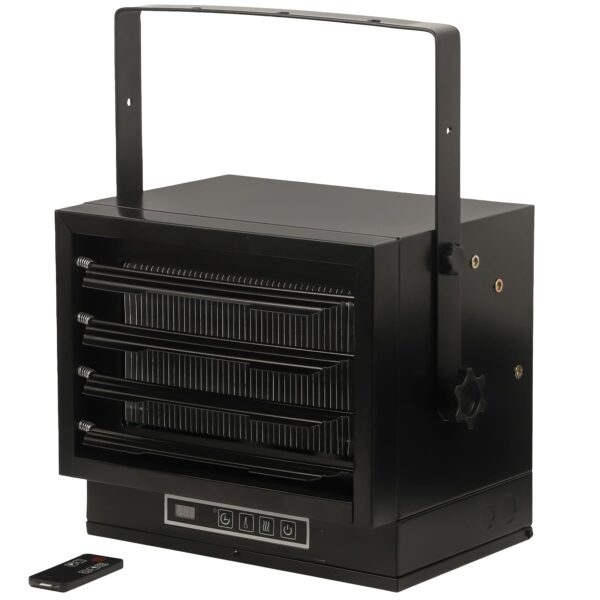 Calentador Eléctrico de Techo SPOFLYINN PHO_112U 6400W/7500W (21843–25591 BTU), 2 Ajustes de Calor, Pantalla LED, Contro