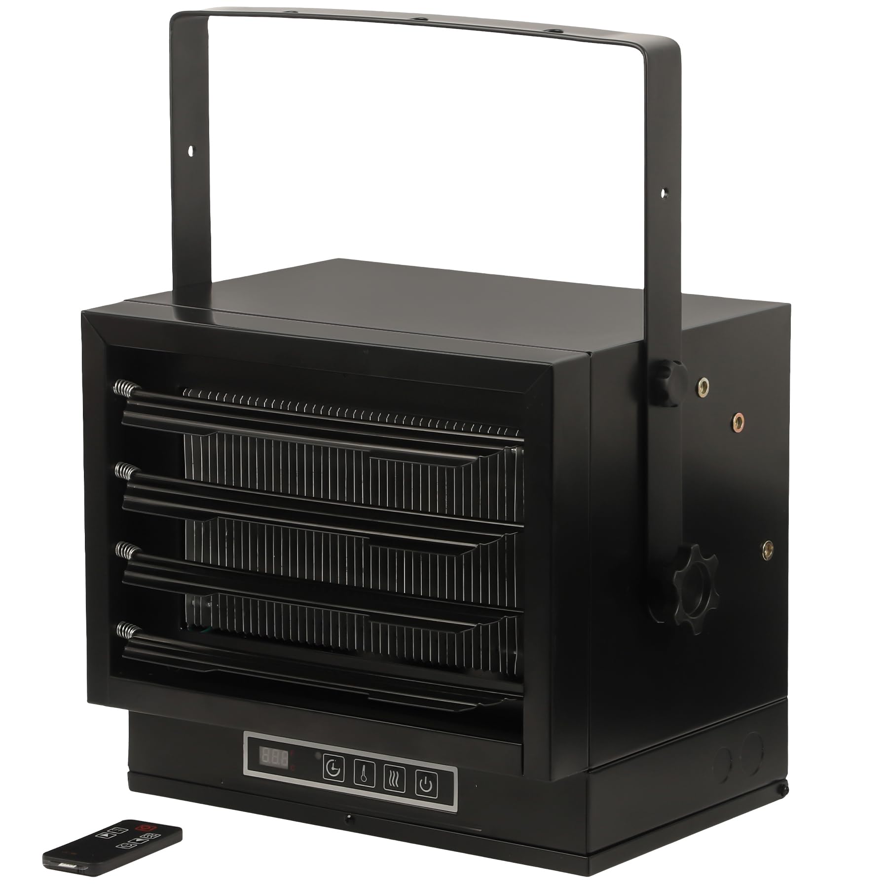 Version 1.0.0 Calentador Eléctrico de Techo SPOFLYINN PHO_112U 6400W/7500W (21843–25591 BTU), 2 Ajustes de Calor, Pantalla LED, Contro
