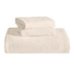 Home City Inc. Superior Florin BDSPD FLRN-KG-IV juego de colcha algodon tejido matelasse medallon King marfil 3 piezas