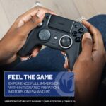 Control Inalámbrico Nacon Revolution 5 Pro para PS5 PS4 y PC con Licencia Oficial PlayStation Hall Effect para Sticks y