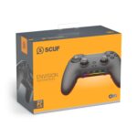 Control SCUF Envision V1 601-178-01-001-NA para PC con cable 5 teclas G reasignables y 4 paletas traseras negro